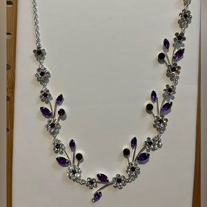 Mulberry Blooms Necklace